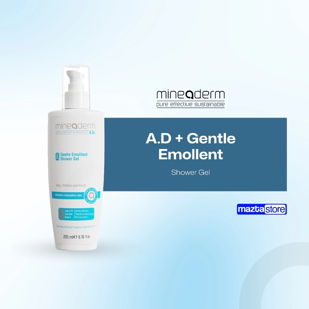 Mineaderm A.D+ Gentle Emolient Shower Gel 200 ml