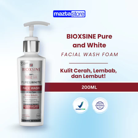 Bioxsine Pure and White Face Wash